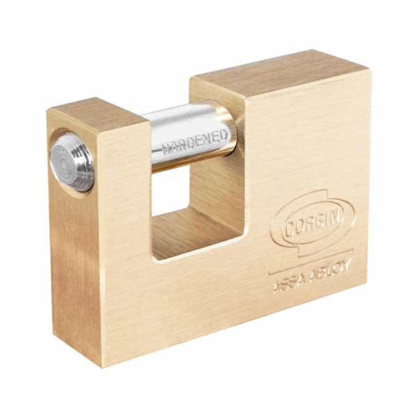 Lucchetto rettangolare in ottone PL311 Corbin