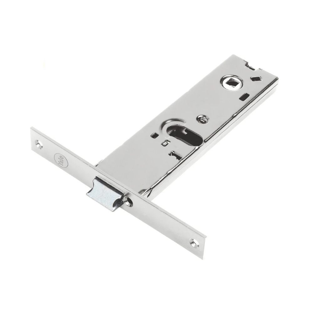 Featured image for “Serratura da infilare per porte in alluminio e porte metalliche con fascia stretta Yale Silver Basic”
