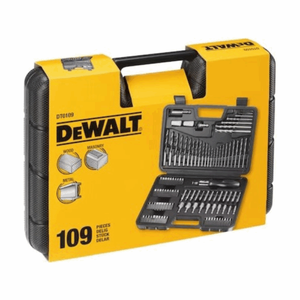 Set foratura e avvitatura Dewalt 109 pezzi art. dt0109-qz