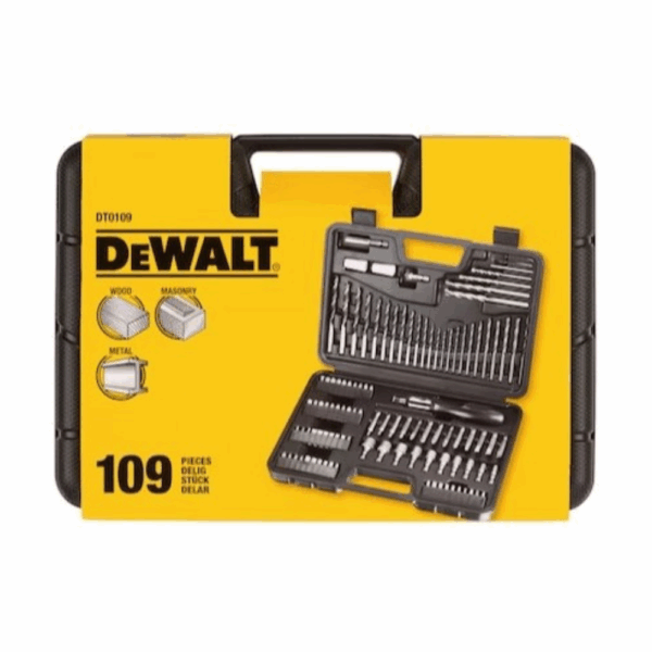 Set foratura e avvitatura Dewalt 109 pezzi art. dt0109-qz