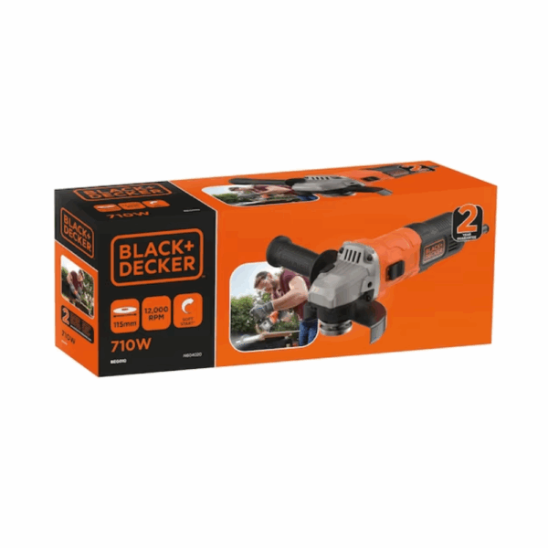 Smerigliatrice angolare Black & Decker Beg010-Qs