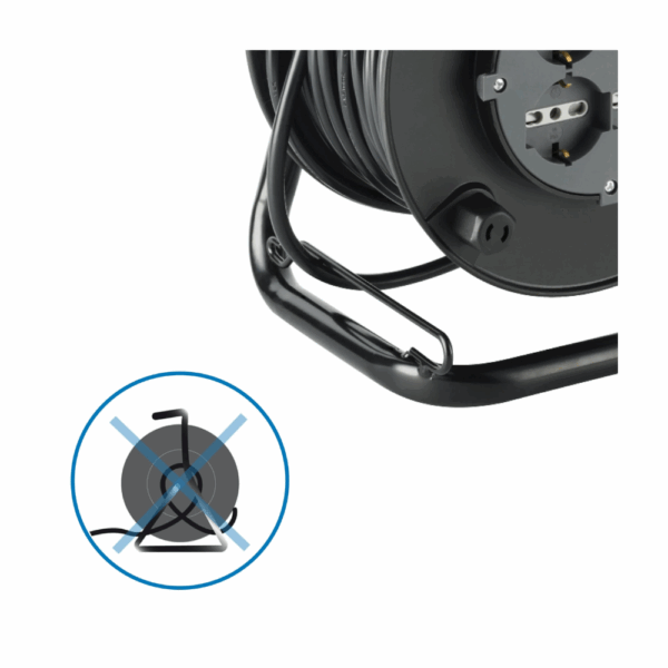 Prolunga elettrica con avvolgicavo lunghezza 25 e 50 metri ELECTRALINE - immagine 7