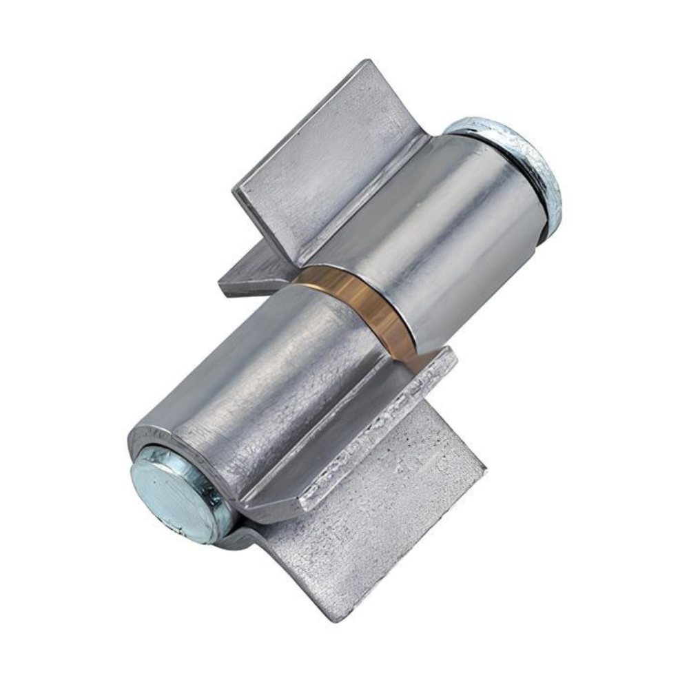 Featured image for “Cerniera per cancelli a due ali aperte con rondella in ottone Combi Arialdo”