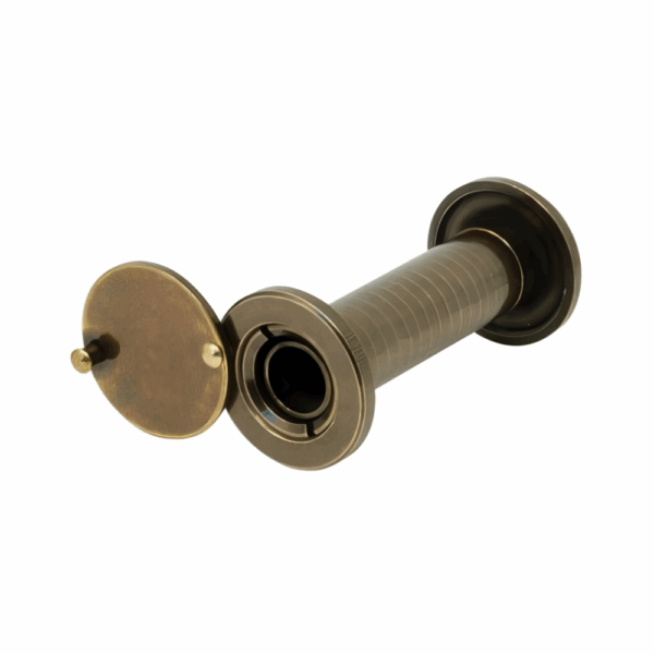 Spioncino grandangolare 180° ottone bronzato Potent