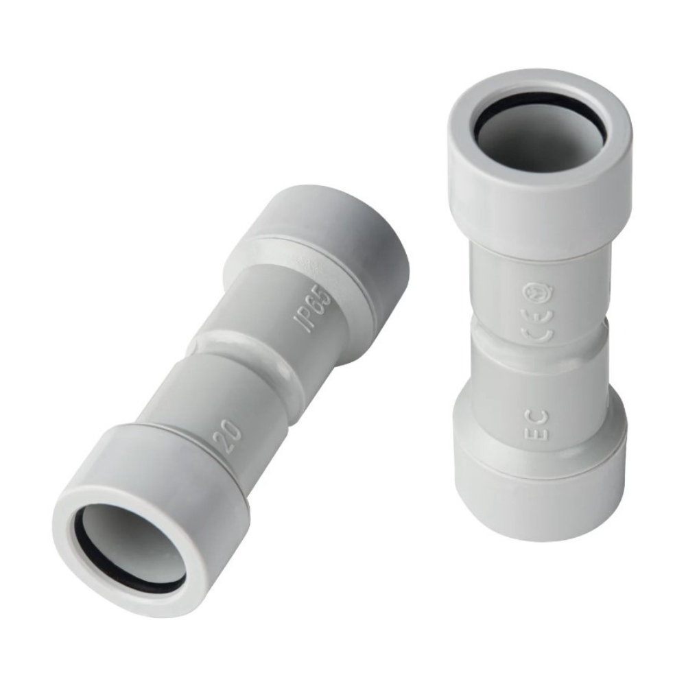 Featured image for “Manicotto stagno connessione tubo - tubo IP65 Speed System Elettrocanali”