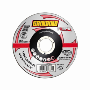Disco da taglio per ferro e acciaio inossidabile Ø115x1mm - Ø115x1.6mm - Ø230x1.9mm Grinding Forza