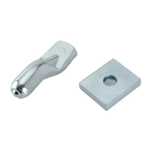 Perno e piastra inferiore per cancello battente diametro 20 mm e 24 mm Art. 348Z e 349Z Combi Arialdo