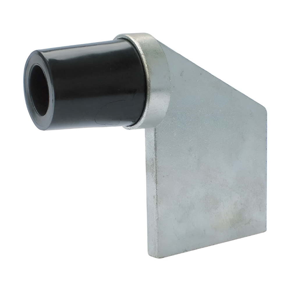 Arresto fine corsa a saldare in acciaio zincato per cancelli scorrevoli Art. 471SGP IBFM